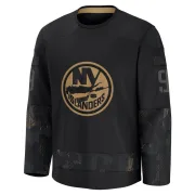 Black Youth Clark Gillies New York Islanders Premium 2024 Military Appreciation Practice Jersey