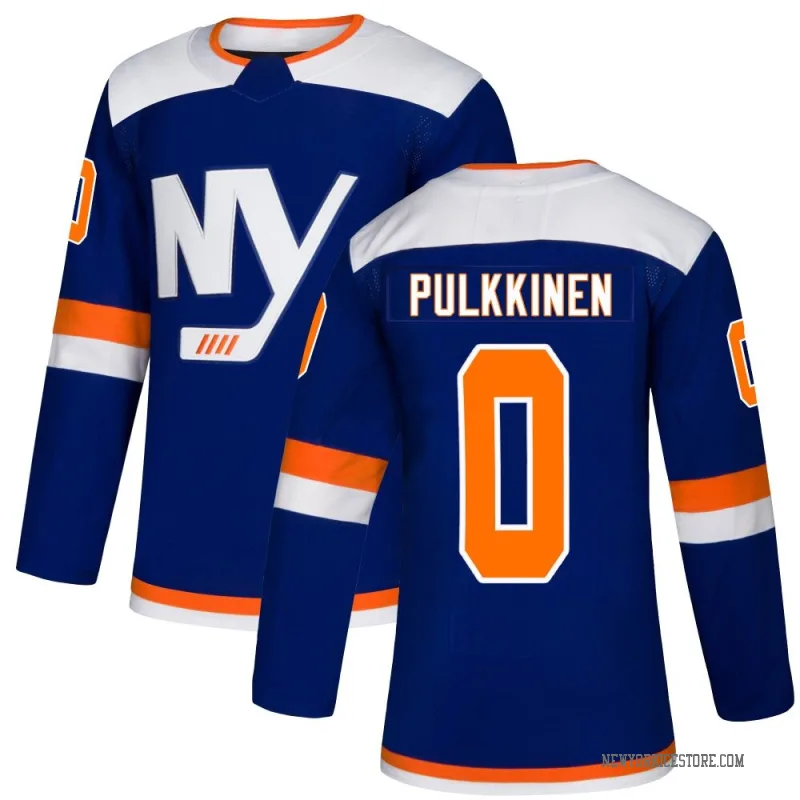Blue Men's Jesse Pulkkinen New York Islanders Authentic Alternate Jersey
