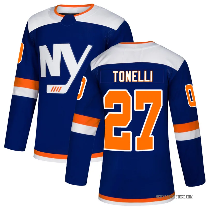 Blue Men's John Tonelli New York Islanders Authentic Alternate Jersey