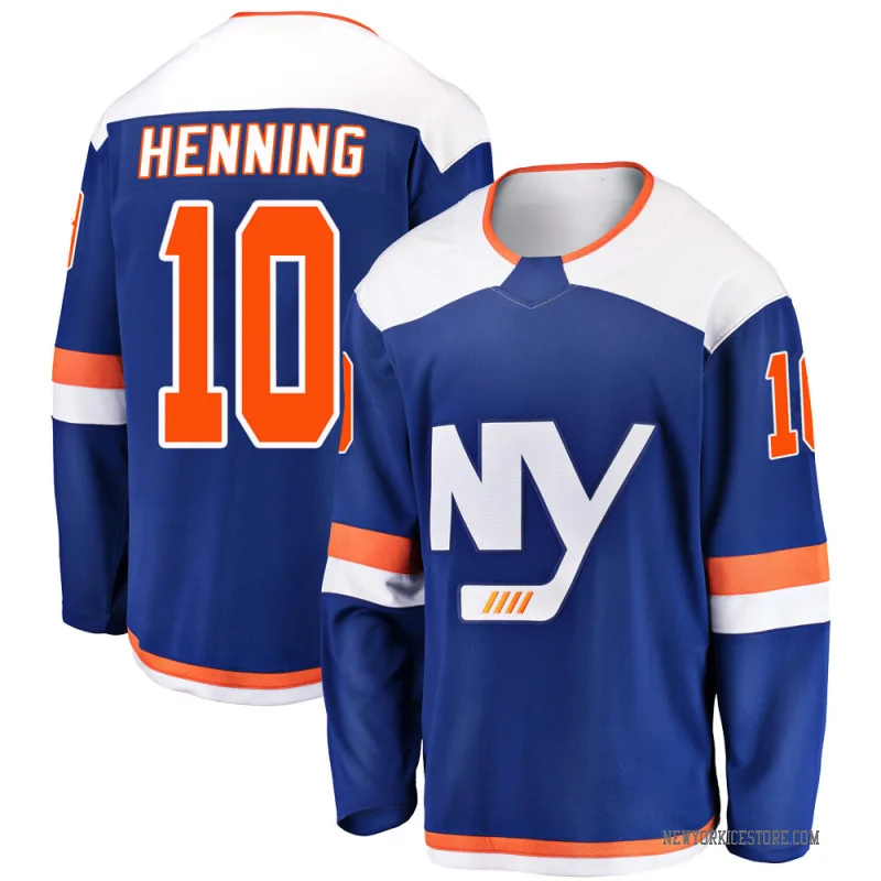 Blue Men's Lorne Henning New York Islanders Breakaway Alternate Jersey