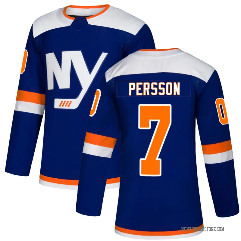 Blue Men's Stefan Persson New York Islanders Authentic Alternate Jersey