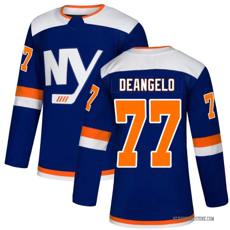 Blue Men's Tony DeAngelo New York Islanders Authentic Alternate Jersey