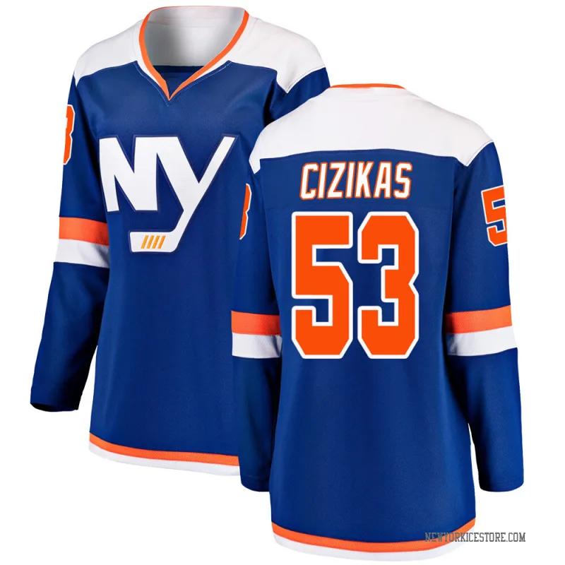 Blue Women's Casey Cizikas New York Islanders Breakaway Alternate Jersey