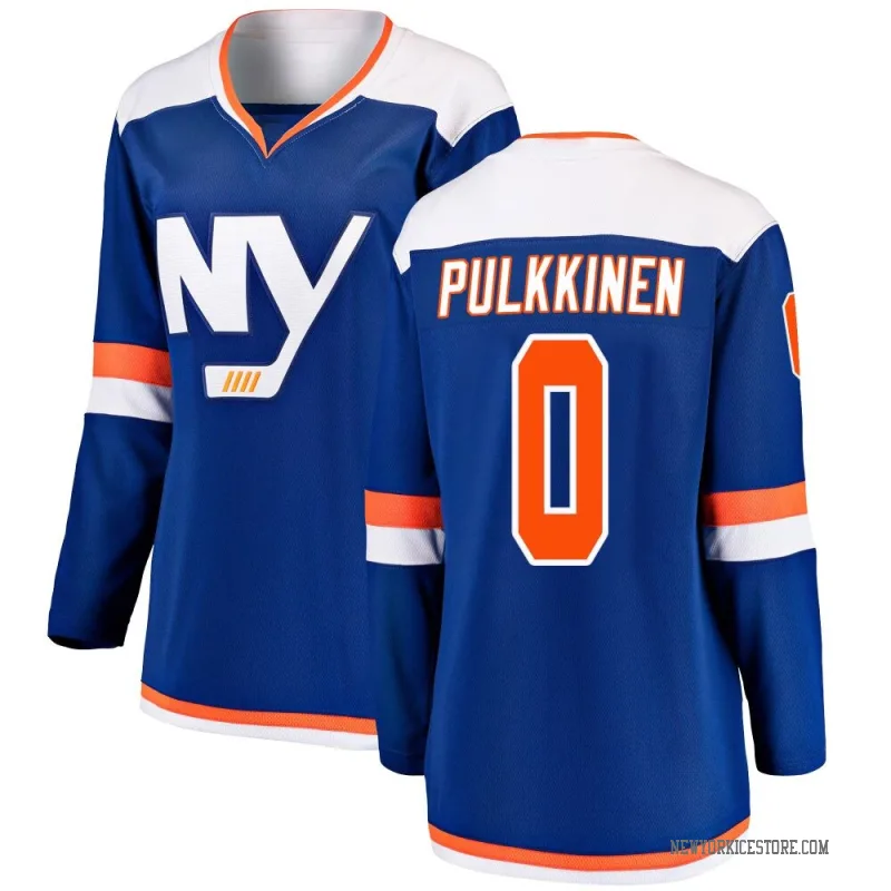 Blue Women's Jesse Pulkkinen New York Islanders Breakaway Alternate Jersey