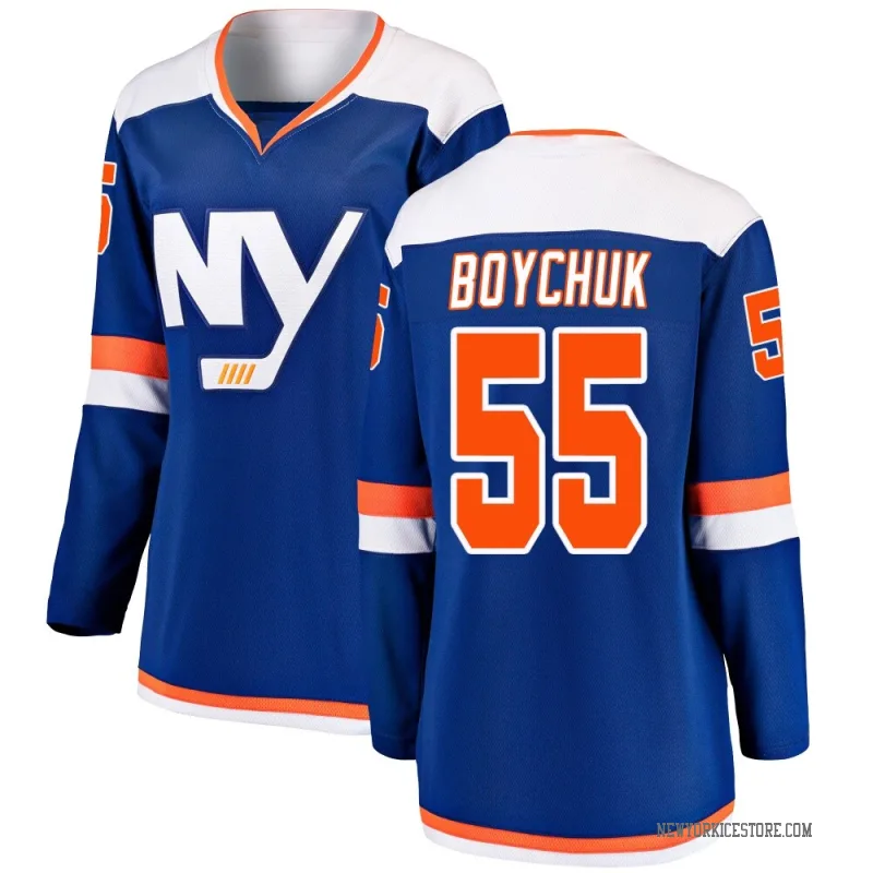 Blue Women's Johnny Boychuk New York Islanders Breakaway Alternate Jersey