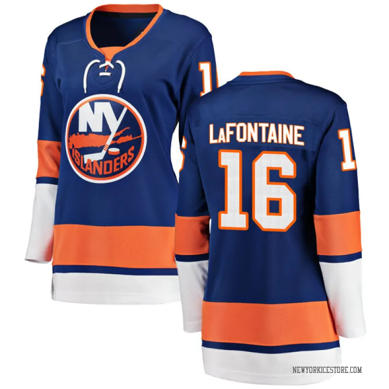 Blue Women's Pat LaFontaine New York Islanders Breakaway Home Jersey