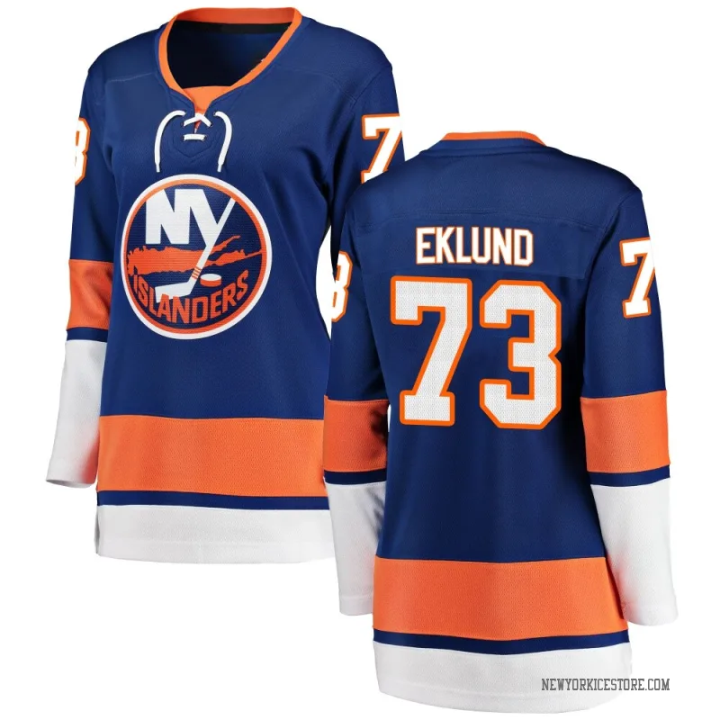 Blue Women's Victor Eklund New York Islanders Breakaway Home Jersey