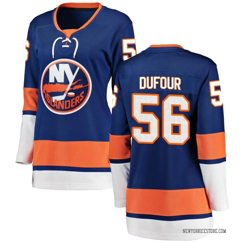 Blue Women's William Dufour New York Islanders Breakaway Home Jersey