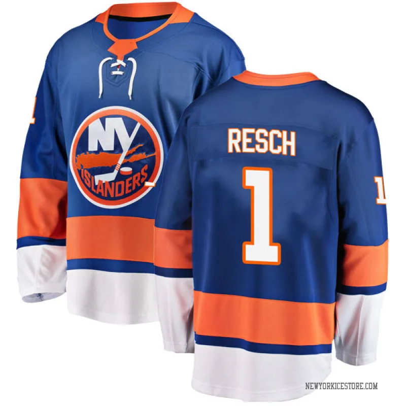 Blue Youth Glenn Resch New York Islanders Breakaway Home Jersey