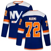 Blue Youth Jesse Nurmi New York Islanders Authentic Alternate Jersey