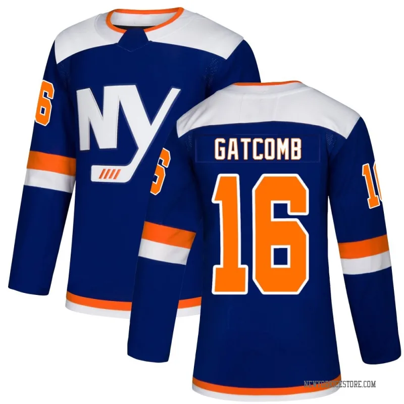 Blue Youth Marc Gatcomb New York Islanders Authentic Alternate Jersey