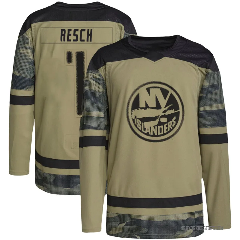 Camo Youth Glenn Resch New York Islanders Authentic Military Appreciation Practice Jersey