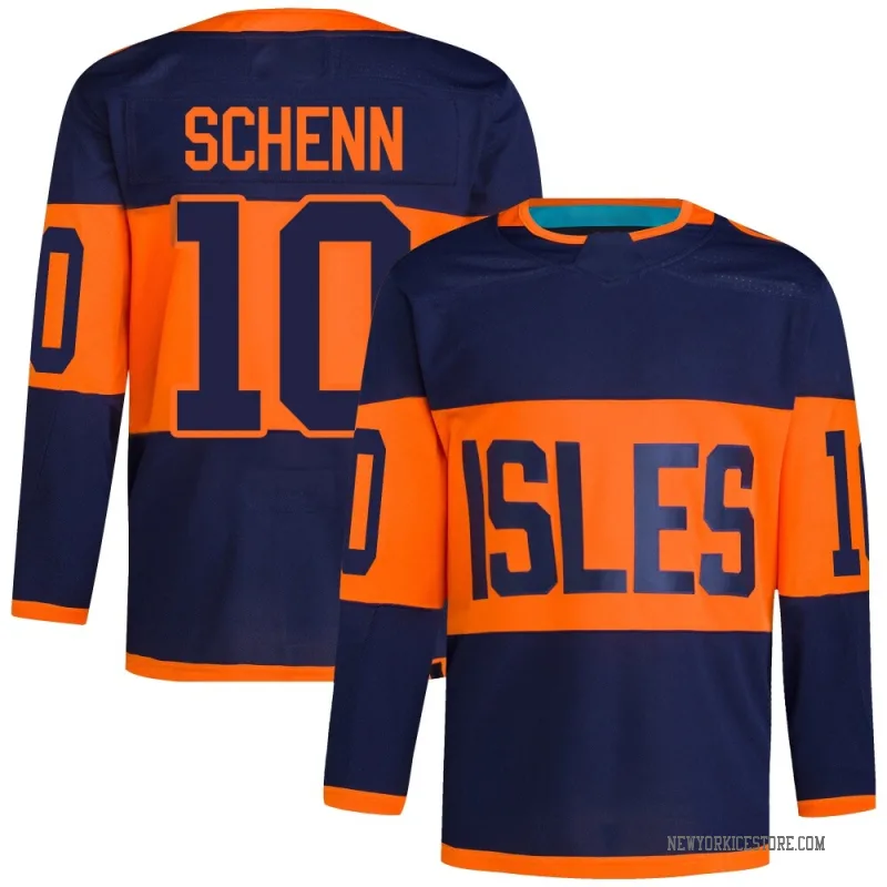 Navy Men's Brayden Schenn New York Islanders Authentic 2024 Stadium Series Primegreen Jersey