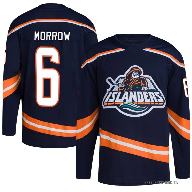 Navy Men's Ken Morrow New York Islanders Authentic Reverse Retro 2.0 Jersey