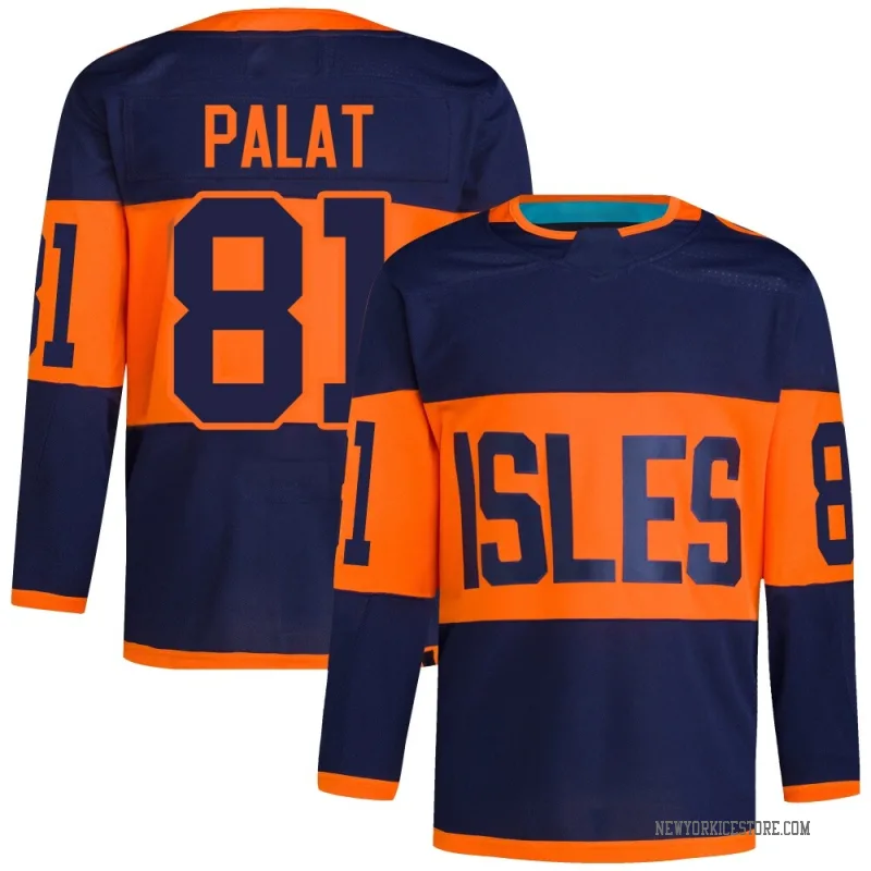 Navy Men's Ondrej Palat New York Islanders Authentic 2024 Stadium Series Primegreen Jersey