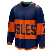 Navy Men's Stefan Persson New York Islanders Breakaway 2024 Stadium Series Jersey