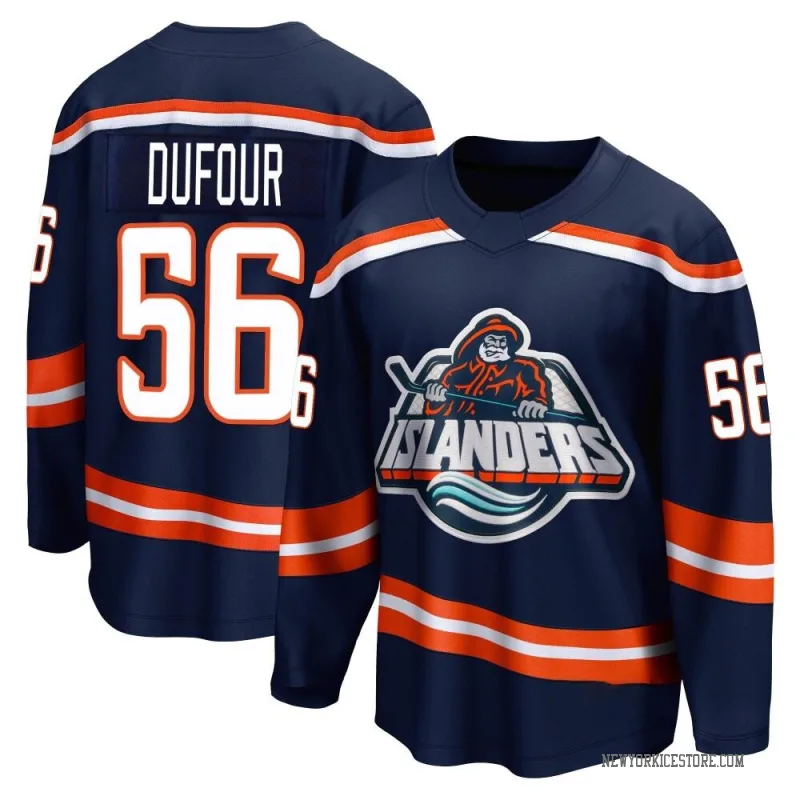 Navy Men's William Dufour New York Islanders Breakaway Special Edition 2.0 Jersey
