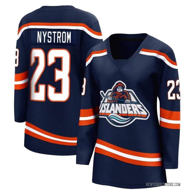 Navy Women's Bob Nystrom New York Islanders Breakaway Special Edition 2.0 Jersey