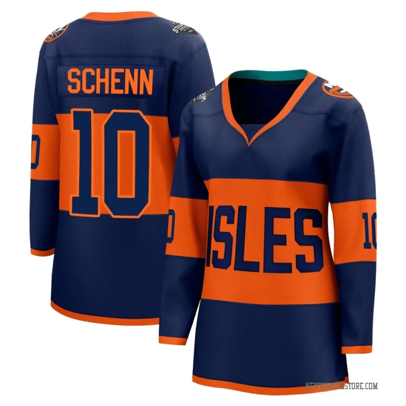 Navy Women's Brayden Schenn New York Islanders Breakaway 2024 Stadium Series Jersey