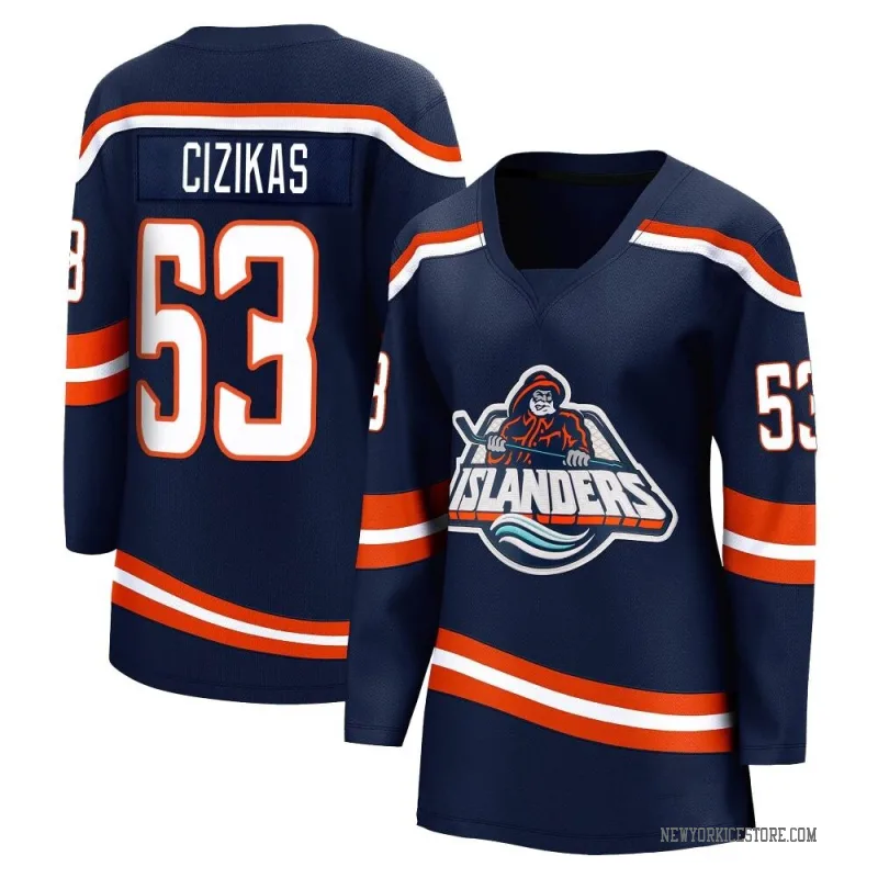 Navy Women's Casey Cizikas New York Islanders Breakaway Special Edition 2.0 Jersey