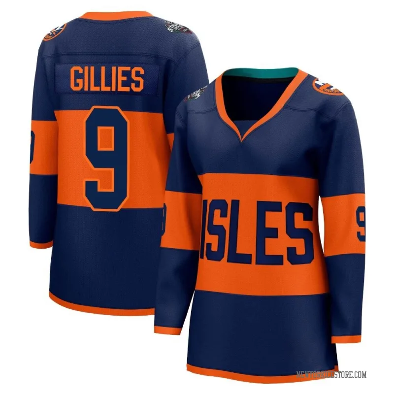 Navy Women's Clark Gillies New York Islanders Breakaway 2024 Stadium Series Jersey