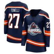 Navy Women's John Tonelli New York Islanders Breakaway Special Edition 2.0 Jersey