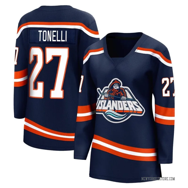 Navy Women's John Tonelli New York Islanders Breakaway Special Edition 2.0 Jersey
