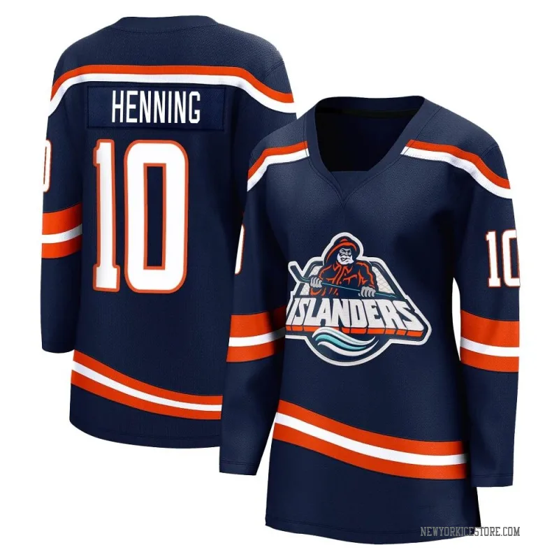 Navy Women's Lorne Henning New York Islanders Breakaway Special Edition 2.0 Jersey