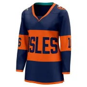 Navy Women's Marc Gatcomb New York Islanders Breakaway 2024 Stadium Series Jersey