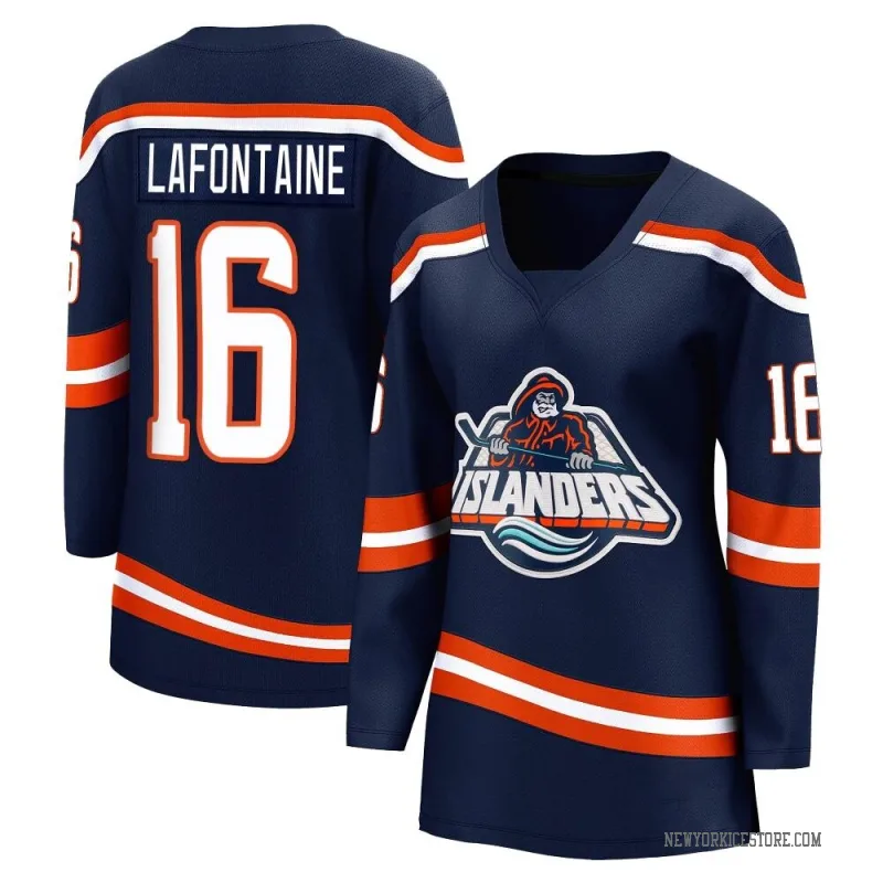 Navy Women's Pat LaFontaine New York Islanders Breakaway Special Edition 2.0 Jersey
