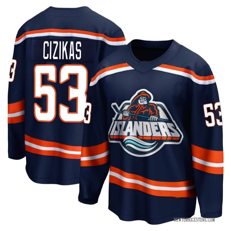 Navy Youth Casey Cizikas New York Islanders Breakaway Special Edition 2.0 Jersey