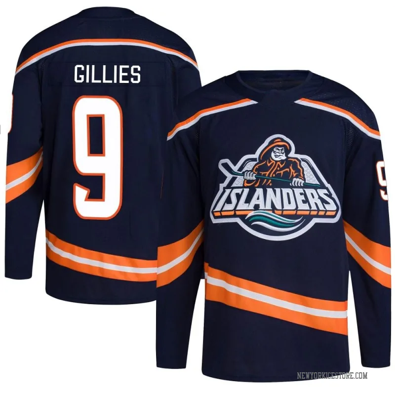 Navy Youth Clark Gillies New York Islanders Authentic Reverse Retro 2.0 Jersey
