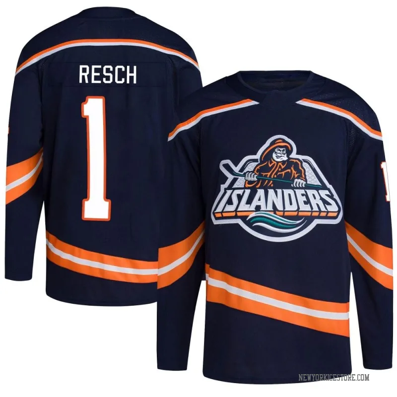 Navy Youth Glenn Resch New York Islanders Authentic Reverse Retro 2.0 Jersey
