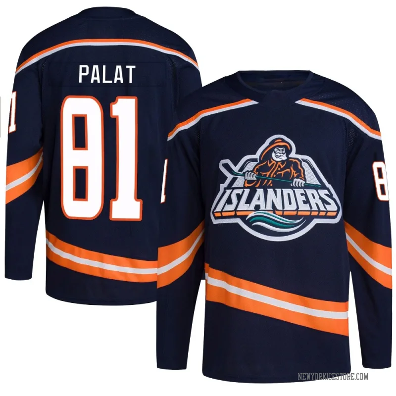 Navy Youth Ondrej Palat New York Islanders Authentic Reverse Retro 2.0 Jersey