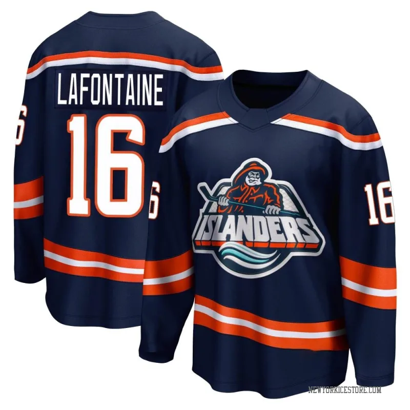 Navy Youth Pat LaFontaine New York Islanders Breakaway Special Edition 2.0 Jersey