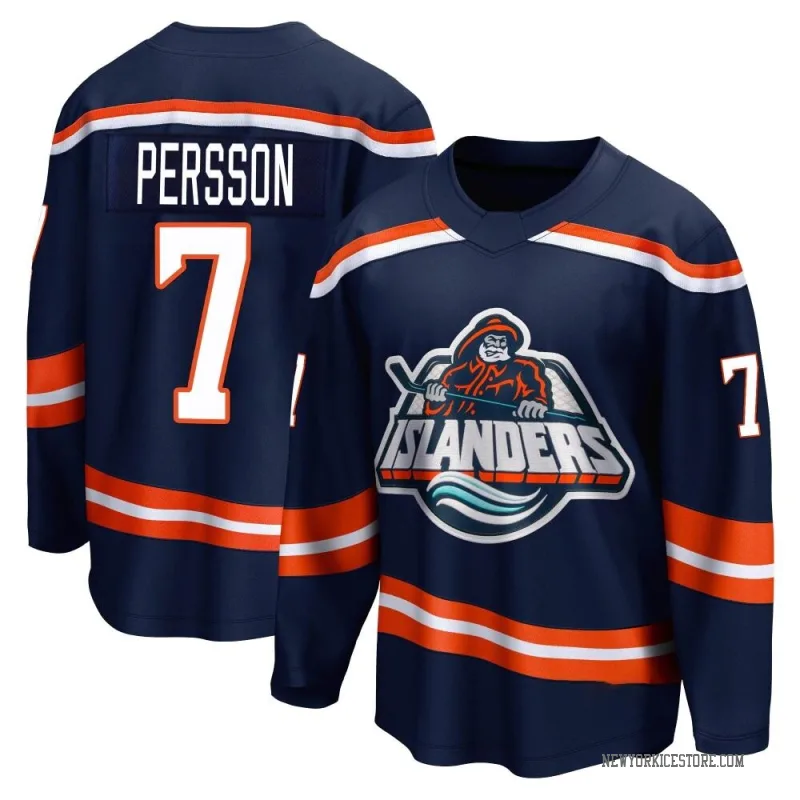 Navy Youth Stefan Persson New York Islanders Breakaway Special Edition 2.0 Jersey
