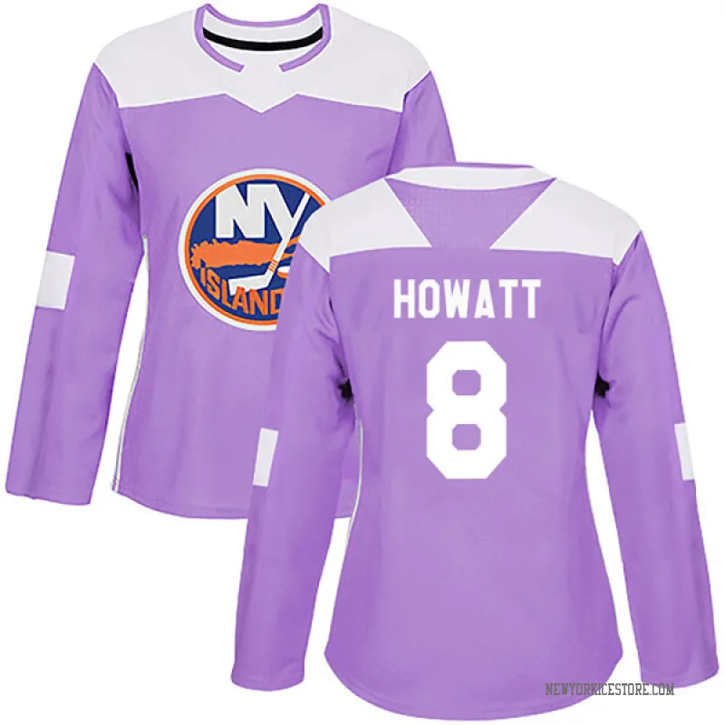 Purple Women's Garry Howatt New York Islanders Authentic Fights Cancer Practice Jersey
