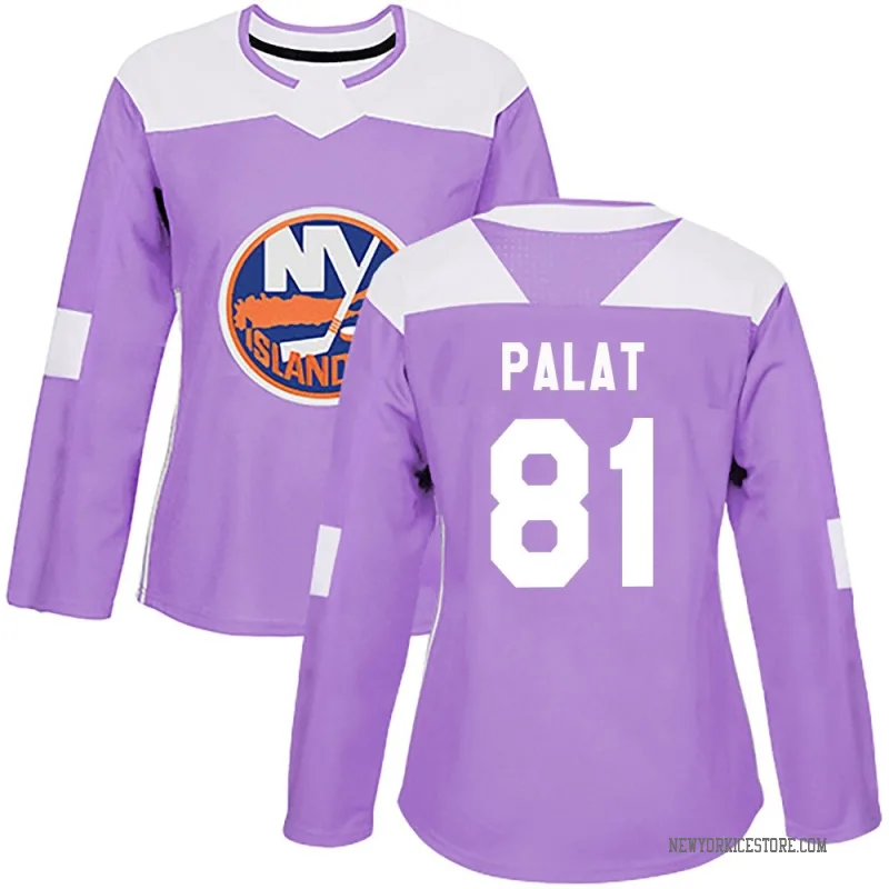 Purple Women's Ondrej Palat New York Islanders Authentic Fights Cancer Practice Jersey