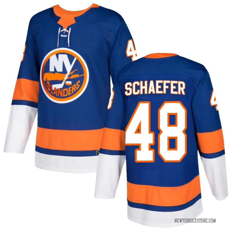 Royal Men's Matthew Schaefer New York Islanders Authentic Home Jersey