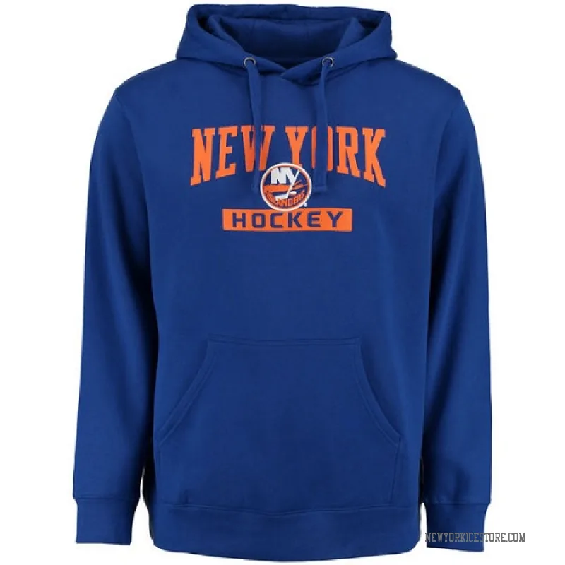 Royal Men's New York Islanders Rinkside City Pride Pullover Hoodie -