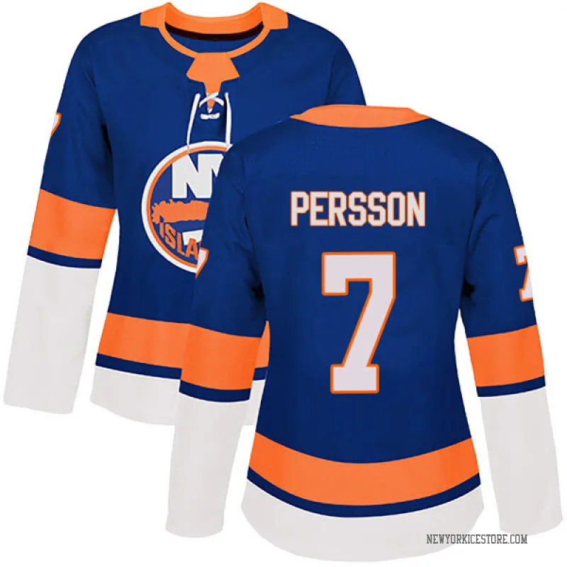 Royal Women's Stefan Persson New York Islanders Authentic Home Jersey