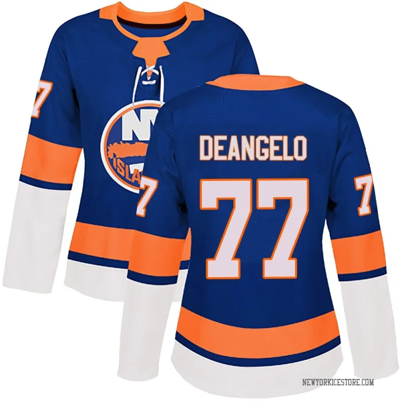 Royal Women's Tony DeAngelo New York Islanders Authentic Home Jersey