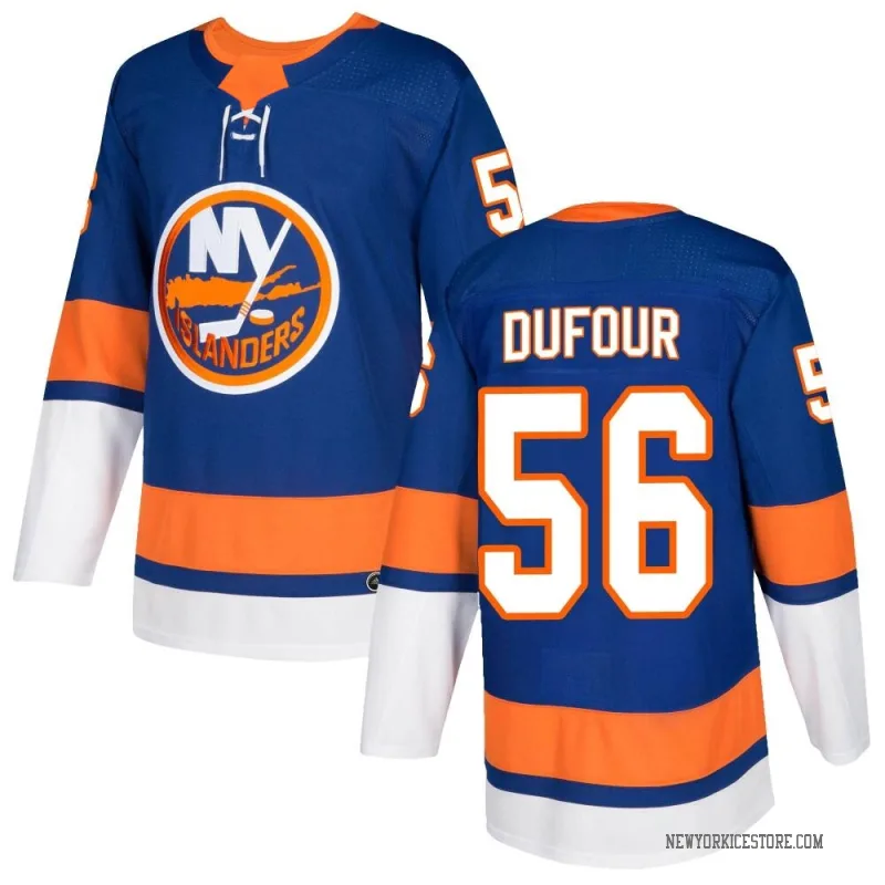 Royal Youth William Dufour New York Islanders Authentic Home Jersey