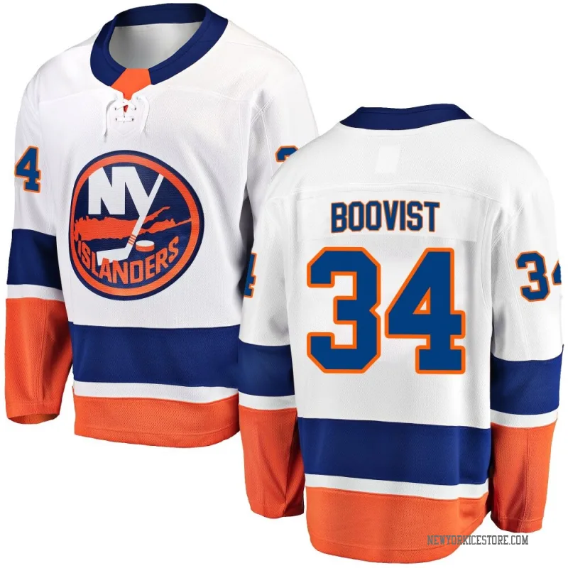 White Men's Adam Boqvist New York Islanders Breakaway Away Jersey