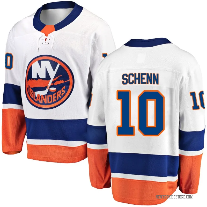 White Men's Brayden Schenn New York Islanders Breakaway Away Jersey