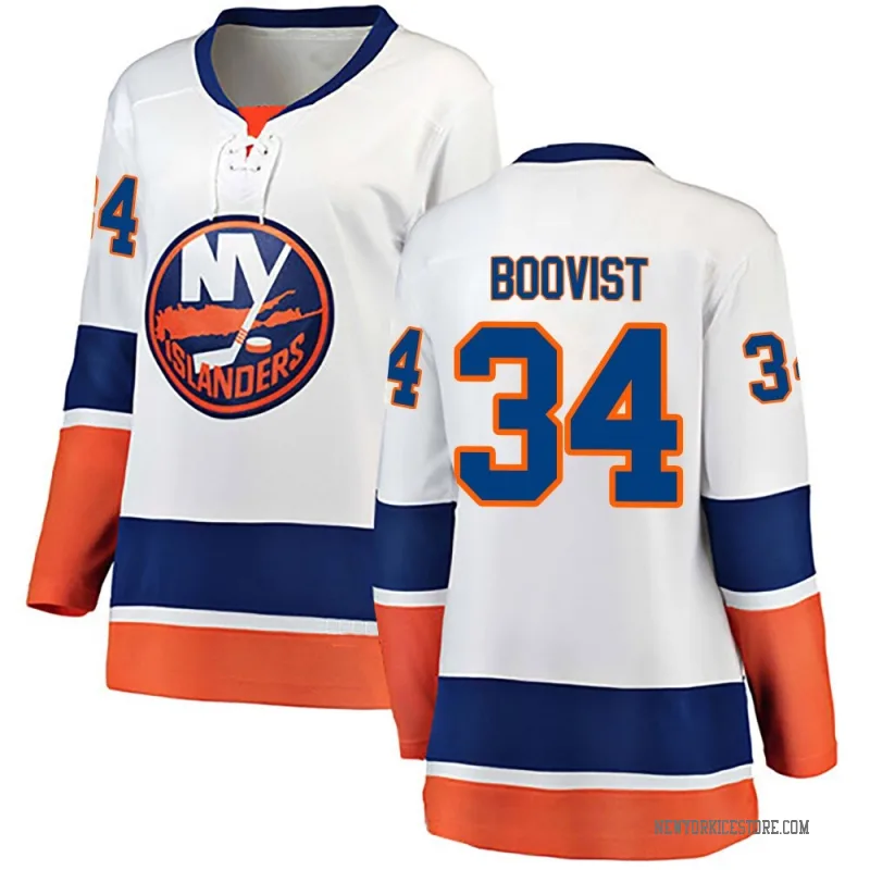 White Women's Adam Boqvist New York Islanders Breakaway Away Jersey