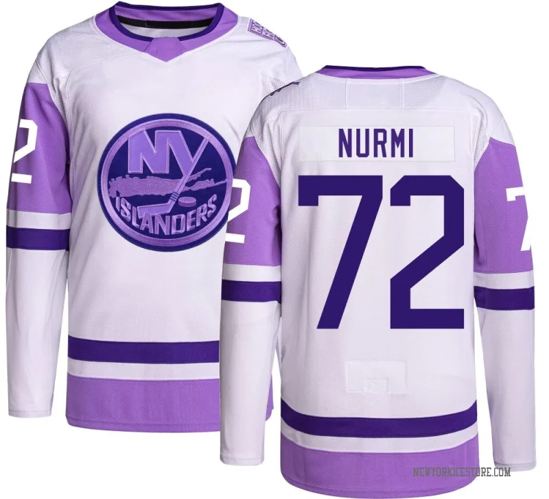 Youth Jesse Nurmi New York Islanders Authentic Hockey Fights Cancer Jersey
